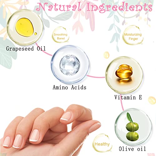 Rosarden Cuticle Oil Pen For Nail Care,8Pcs Cuticle Oil Nail Nutrition Oil With Natural Ingredients Revitalize Pen For Nail Growth Moisturizing #TOP3