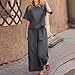 Women Summer Set Fashion Comfy Cotton Linen Short Sleeve Shirt with Wide Leg Pants Solid Color Clothes