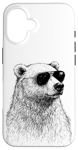 �T���O���X���������N�[���ȃV���N�}�A�ʔ����~�A�E�B���^�[ �X�|�[�c �X�}�z�P�[�X iPhone 16 �p