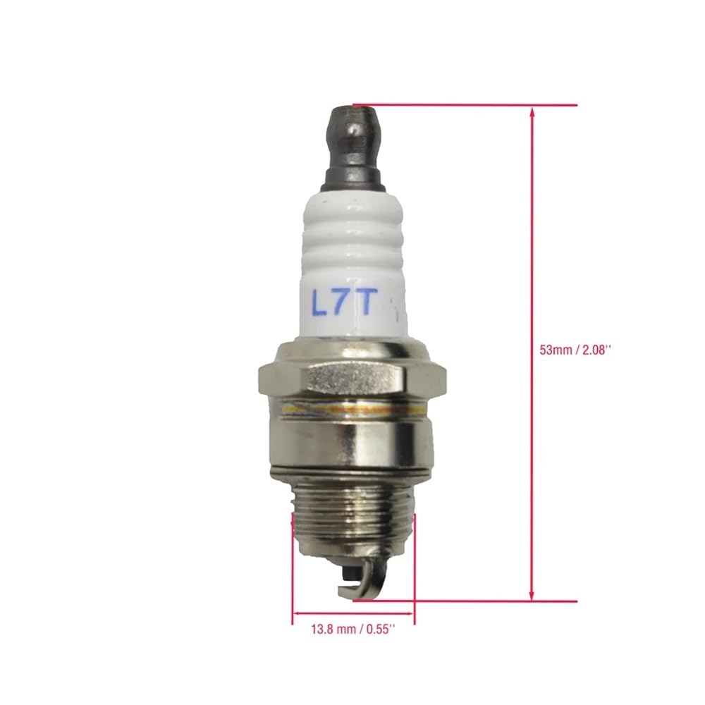 Kit de Bougie d'allumage de Ligne de Tuyau de Carburant d'ampoule d'amorce adapté for Le souffleur de débroussailleuse de tronçonneuse