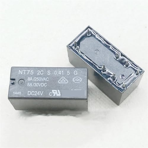 Componente electrónico relé NT75 2C S 0,41 5 para reparación de placas 24VDC
