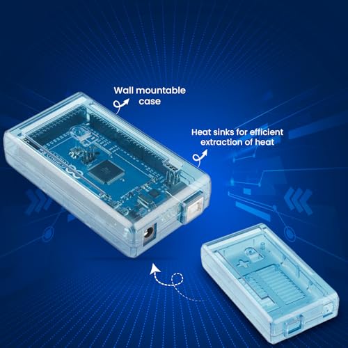 Carcasa transparente azul para Mega 2560 miniatura 4