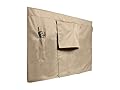 Covermates Outdoor Full TV Cover - Various Sizes, Light Weight Material, Weatherproof, Dustproof, Remote Pocket, Outdoor TV Covers, 50-54 Inch Screen Size, Classic Tan