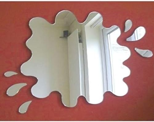 sendmeamirror Puddle Mirror 28cm x 26cm and 6 Splashes