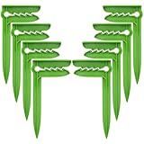 Set of 8 Black Duck Brand Blue Picnic/Beach Blanket Fastener Pegs