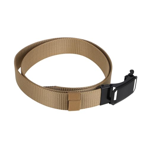 Garneck Adjustable Breathable Ratchet Belt for Men for Casual Wear and Outdoor Sports Construction for Young Students and Training