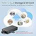 Hidden Camera, Nanny Cam Wireless with 8-Hour Battery Life, 4K Mini Security Camera WiFi/No-WiFi Use, 1-Year Free Cloud Storage, Nanny/Pet/Baby Monitor-2025 Upgraded
