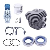 Photo Gallery gruppo cilindro da 50 mm per seghe ts410 e ts420, realizzato in lega di alluminio, kit di ricambio standard oem incluso pistone, anelli e guarnizioni per prestazioni ottimali Photo Gallery gruppo cilindro da 50 mm per seghe ts410 e ts420, realizzato in lega di alluminio, kit di ricambio standard oem incluso pistone, anelli e guarnizioni per prestazioni ottimali