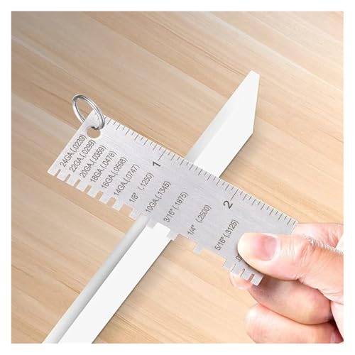 Juego de Calibradores para Soldadura y Medición de Espesor miniatura 4