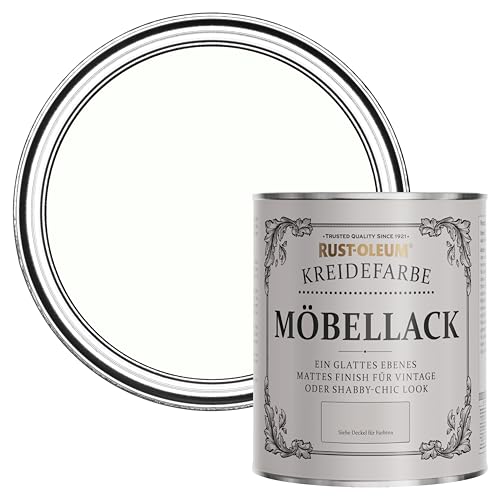 Rust-Oleum Shabby Chic bijela vintage kredna boja za namještaj, na bazi vode, slabog mirisa - limeta bijela 750ML