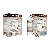 Keurig Brewer Cleanse Kit, 5 Count & 3-Month Brewer Maintenance Kit Includes Descaling Solution, Water Filter Cartridges & Rinse Pods, Compatible Classic/1.0 & 2.0 K-Cup Coffee Makers, 7 Count