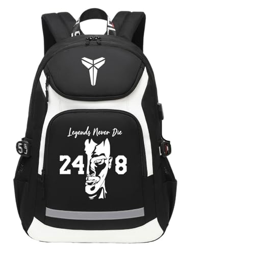 Sac à dos antivol Forever Legend 24 Kobes pour ordinateur avec port USB et grand compartiment