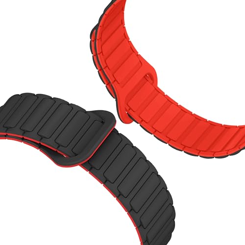 Image of ACM Watch Strap Magnetic Silicone 22mm compatible with Noise Colorfit Pro 6 Max Smartwatch Luxury Colorful Band