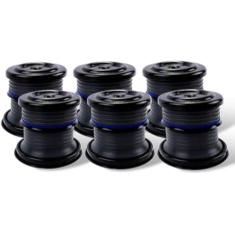 Silicone Body Mount Kit Compatible with Ford F250 F350 2008-2016 Crew Cab, Regular Cab, Extended Cab, 6 Pack Cover