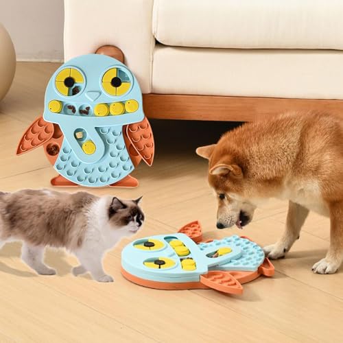 Mangeoire lente pour chien interactive stimulant l'intelligence du chiot - 5