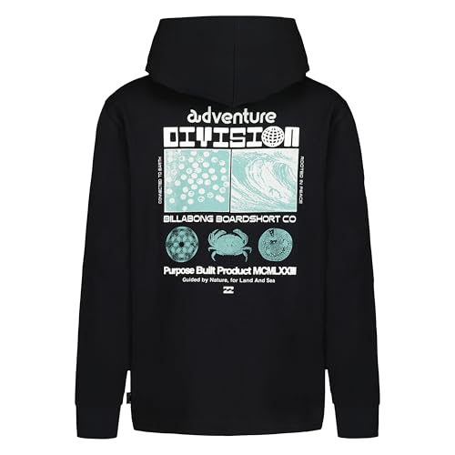 Image of Billabong Boys' Long Sleeve Hooded Logo T-Shirt