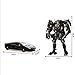 LQIPPOE KO Version 7.5in Deformation Robot Toy Lockdown Deformed Car Toy Model Action Figure Robot