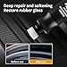 Car Rubber Seal Protectant - Gummi Pflege, Car Door Rubber Seal Protectant Strip Lubrication, Black Plastic Car Trim Restorer, Window Track Lubricant, Use on Car Door, Window, Trunk Seals (2)