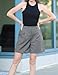 HOTOUCH Womens Shorts Summer Trendy Fashion 2026 High Waisted Grey Bermuda Shorts