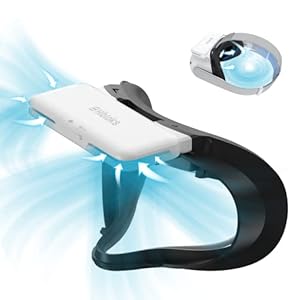 Hibloks Gesichtsabdeckung Plus mit Radiator für Meta/Oculus Quest 2 Accessoires, Lycra-Surface Comfortable für Oculus Quest 2 Gesichtsschutz, kompatibel mit 2 Vorderköpfen, Relief-Objektiv