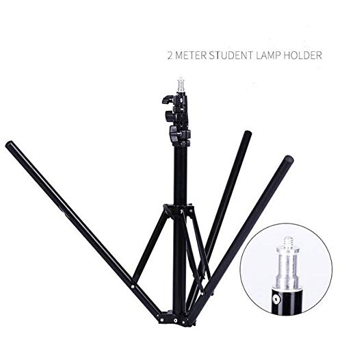 Image of Max Extension 190cm Light Weight Portable Light Standing Tripod 1 /4 Screw for Ring led lamp Studio LED Continue Lighting