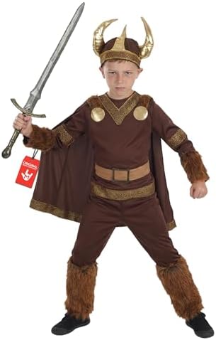 Fun Shack Boy's Deluxe Viking Boy World Book Day Costume