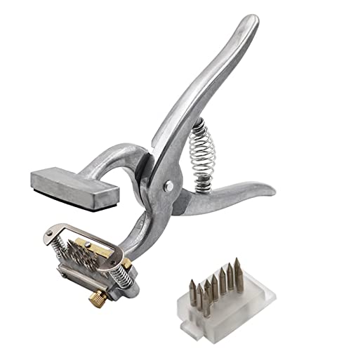 Pince pour étiquettes d'oreille et piercing animal pour ovin et chien