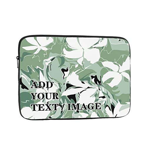 Custom Laptop Case?13 14 15.6 Inch Personalized with Photo Text Business Briefcase Protective Computer Laptop Books Ipad (15INCH)