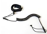 Kangyuan TPU Stand UP Paddle Board 10FT SUP Leash 7mm Coiled Spring Leg Rope Leash…