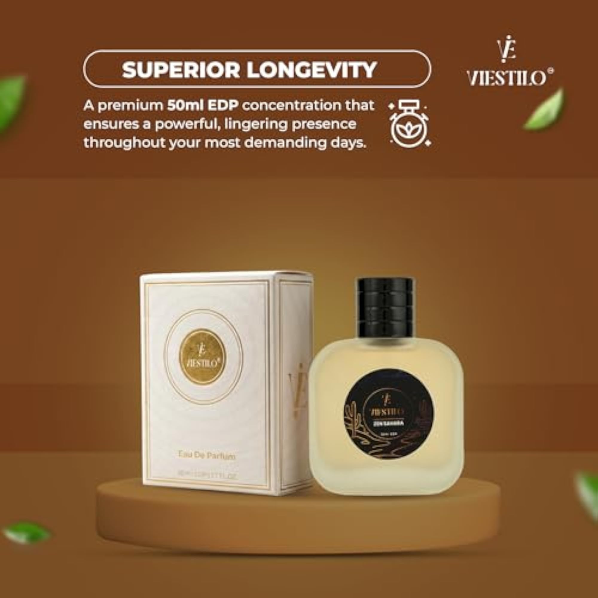 Zen Sahara Eau de Parfum, Warm Sophisticated Scent
