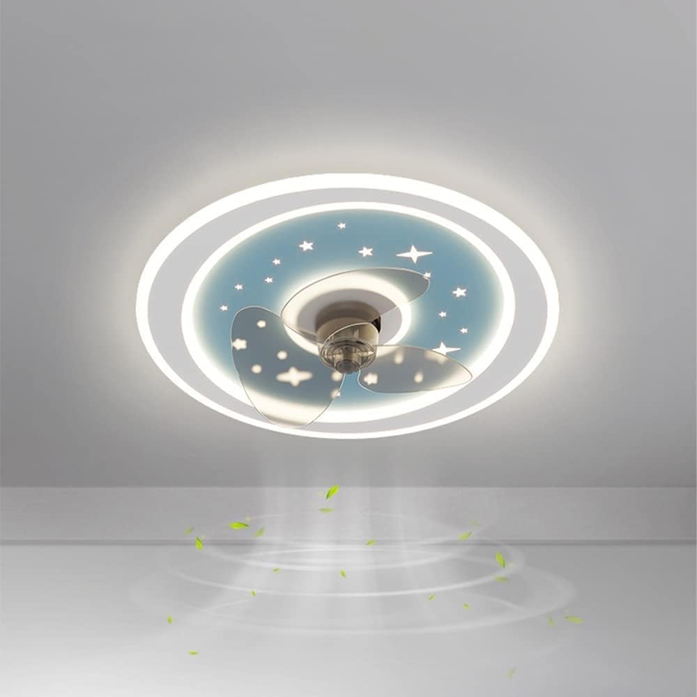 Ventilador de techo con luz LED de 50W y mando a distancia para evitar el calor en casa