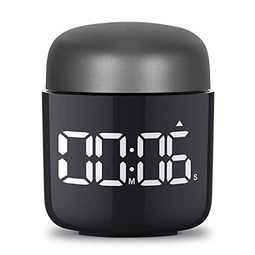 Pingko Digital Kitchen Timer For Cooking - Visual Countdown Alarm Timers Small With Battery Loud Sound Large Led Display - Cute Baking Timers For Oven Food Classroom Desk Home Office Reading Bedroom #TOP7