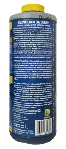 Image of EASYCARE 30032 Pooltec Algaecide, Clarifier and Chlorine Salt Cell Booster, 32 Fl. Oz Bottle