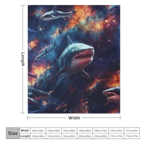 Couverture canapé requin grand format, le cadeau idéal et original - 6