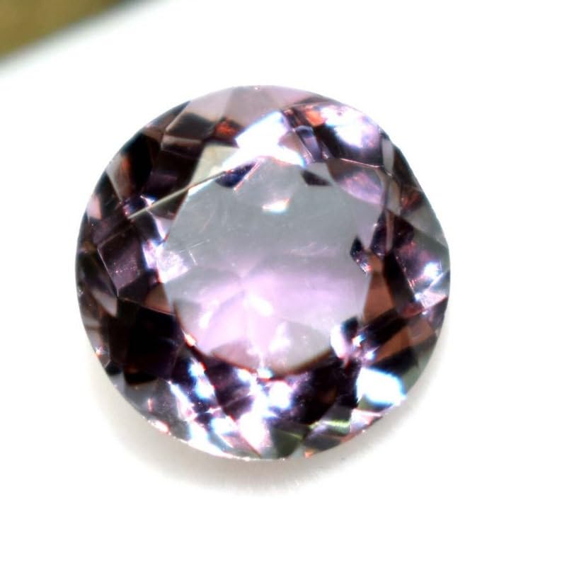 Alexandrite naturelle de 11 mm, gemme ronde d'exception pour création de bijoux