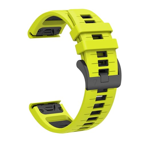 AISPORTS Correa de Silicona Compatible con Garmin MARQ Commander/Adventurer/Athlete/Captain/Driver/Golfer/Aviator, 22mm Correa de Repuesto para Reloj de Pulsera de Ajuste Rápido para Garmin Descent G1