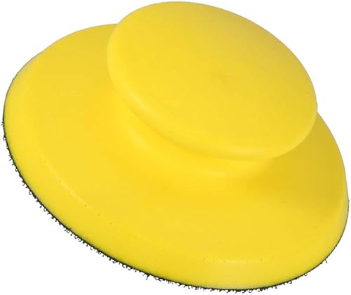 Bloques de lijado a mano redondos de 2345 pulgadas de gancho y bucle de espuma de lijado a mano Bloque de polvo