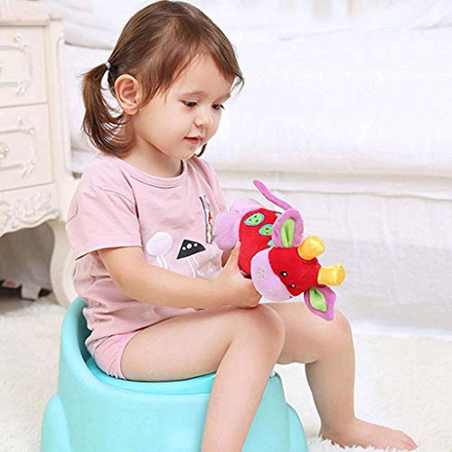 Toilettes enfant vert pot portable universel antidérapant avec splash guard - 4