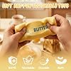 2PCS Butter Squishy – Slow Rising Butter Squishy Toy, Realistic Food Fidget Toys for Adults, Soft PU Material, Sensory Anxiety Relief & Focus Aid, Portable 5.5 Inch Squishy Butter for Office & Home #5