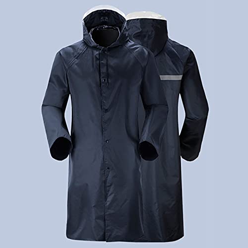 Chaqueta impermeable para hombre para evitar lluvia con capucha ligera 7