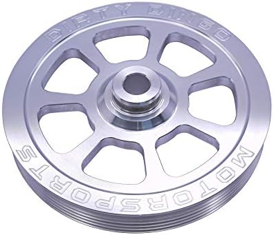 Billet 6 rib Power Steering Pulley for Camaro or Ls with Camaro Spacing