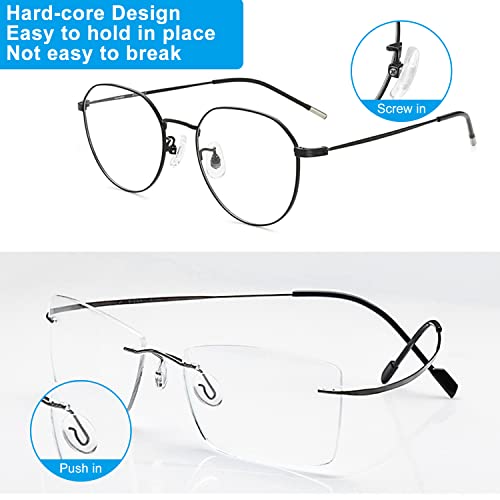 Eyeglass Nose Pads, Soft Pvc Nose Pads, 15 Style 150 Pairs Eyeglass Repair Kit For Glasses, Eyeglasses, Sunglasses #TOP2