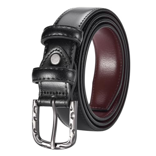 Beltox Chic 3cm Wide Black Women's Leather Belt – Timeless Elegance for Every Outfit3