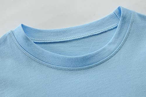 DDSOL Easter Bunny Shirt for Toddler Boys Girls Eggs Hunts Tractor T-Shirts Kids Eggs-cavator Tees3