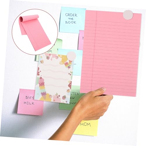 Mémos et listes impeccables grâce au bloc-notes ligné avec feuilles détachables