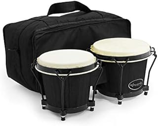 World Rhythm BON7-NT 6 & 7 Beginners Oak Bongo Drums in Natural Finish