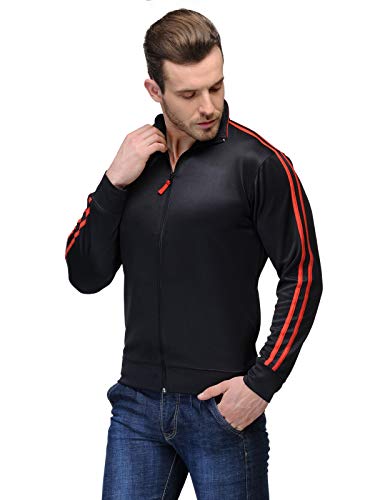 Image of Scott International Men's Polyester Standard Dryfit Jacket Wrinkle Free (Stripes)