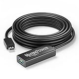 CONSTRUCTION DE QUALITÉ: câble répéteur USB 3.0 actif de qualité supérieure avec connecteurs anti-stress moulés pour plus de durabilité et bandes de roulement d'ingénierie pour un branchement et un débranchement faciles. La combinaison de connecteurs nickelés, de conducteurs en cuivre étamé, d'un blindage double feuille et tressé et d'une gaine en PVC flexible offre des performances de câble supérieures et une transmission de données sans erreur.