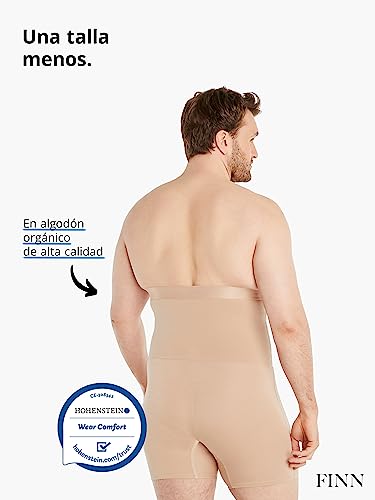 Abdomen más plano al instante usando este boxer de compresión de algodón 3