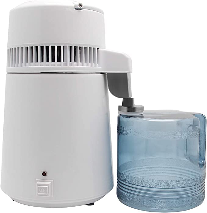 Miniatura 2 de CGOLDENWALL Destilador de agua de vino con alcohol, purificador de agua para el hogar, máquina de agua destilada de acero inoxidable con